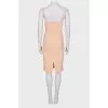 Bustier dress with straps