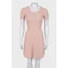 Fitted knitted dress