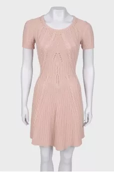 Fitted knitted dress