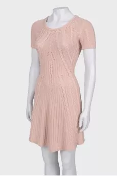 Fitted knitted dress