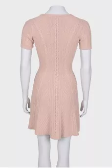 Fitted knitted dress