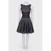 Mesh fitted dress