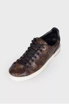 Sneakers with the brand's signature print