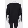 TOP with a cashmere cardigan