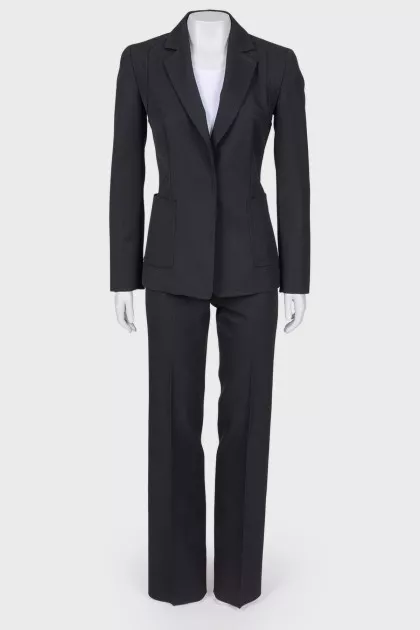 Classic black suit
