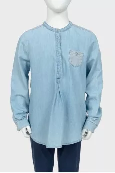 Children's blue shirt