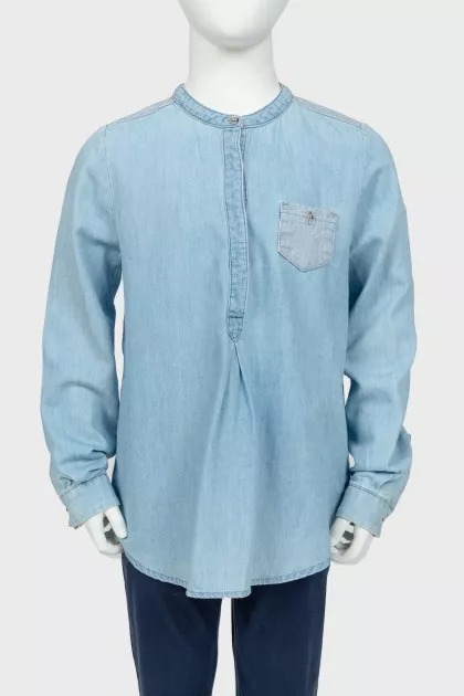 Children's blue shirt