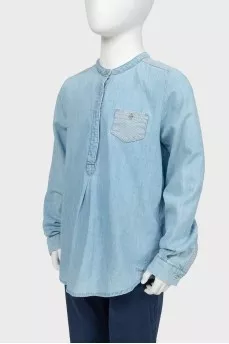 Children's blue shirt