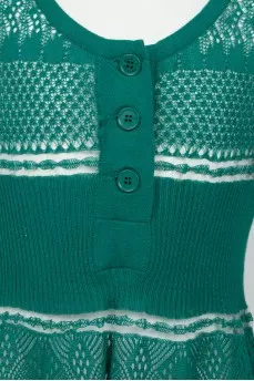 Translucent green top