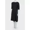 Woolen black dress