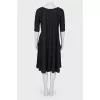 Woolen black dress