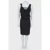 Black dress with bow