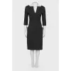 Black dress with pockets