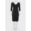Black dress with pockets