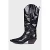 Pointed toe boots