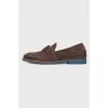 Men's suede lofors