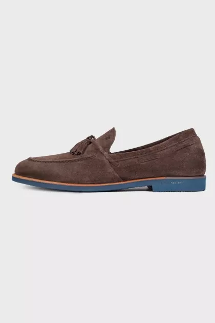 Men's suede lofors
