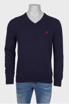 Male jumper made of wool