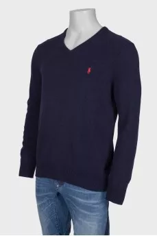 Male jumper made of wool