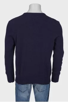 Male jumper made of wool