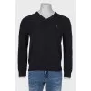 Woolen black jumper