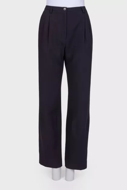 Classic free-cut pants
