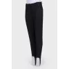 Classic trousers with strip