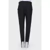 Classic trousers with strip