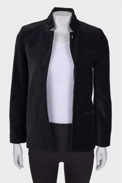Black jacket with a skull