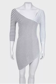 Asymmetric Striped Top
