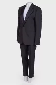 Men's black suit