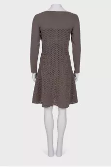 Mokko dress in a grid