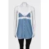 TOP with white lace