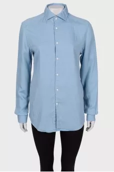 Blue shirt Slim Fit