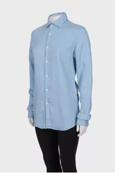 Blue shirt Slim Fit
