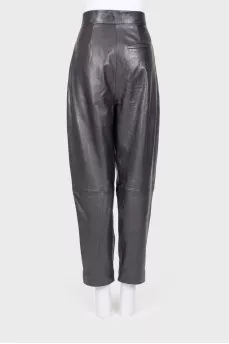 Genuine leather pants