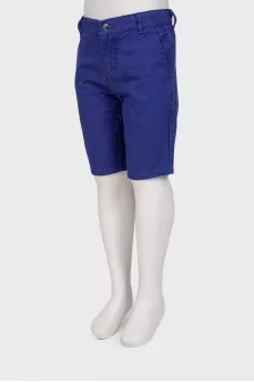 Children's purple shorts