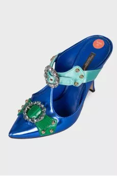 Mules on heel Aladino