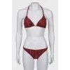 Two-piece bathing suit