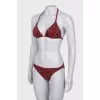 Two-piece bathing suit