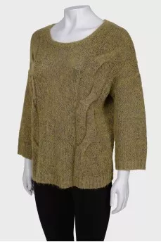 Short sleeve sweater