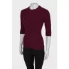 Cashmere Burgundy Sweater