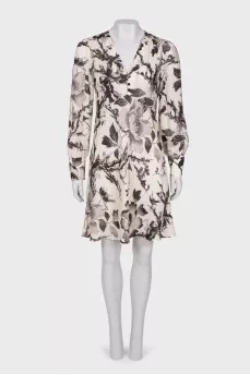 Dress in floral print