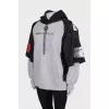 Combo hoodie with print