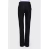 Classic pants with belt