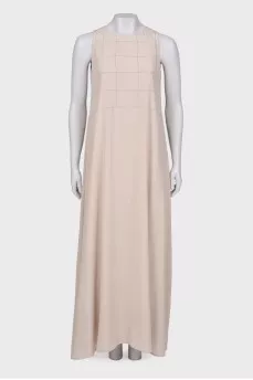 Beige maxi dress