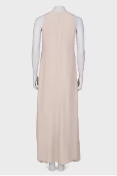 Beige maxi dress