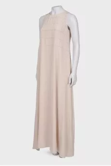 Beige maxi dress