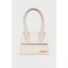 Leather beige bag Le Chiquito