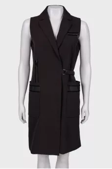 Wrap dress with pockets